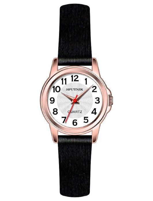 Наручные часы Спутник Л-200840-8 (бел.) черный рем
