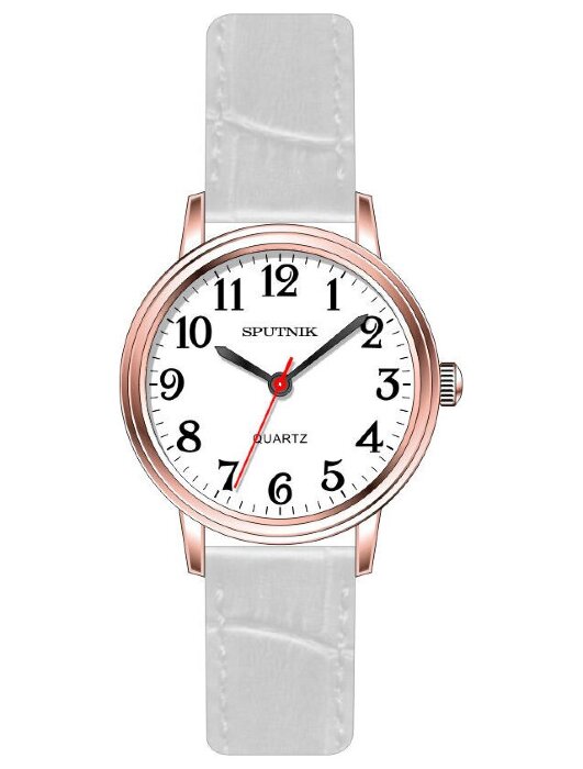 Наручные часы Спутник Л-201160-8 (бел.) белый рем
