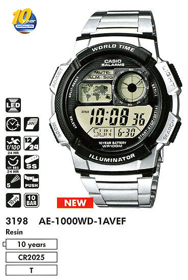 Наручные часы CASIO AE-1000WD-1A