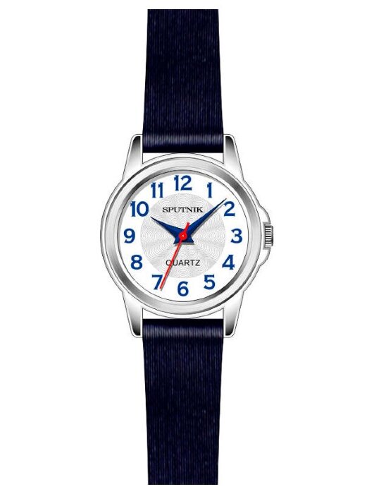 Наручные часы Спутник Л-200840-1 (бел.син.оф.) синий рем