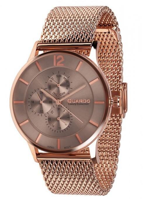 Наручные часы GUARDO S1253.8 розовый