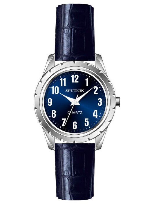 Наручные часы Спутник Л-201080-1 (син.) синий рем