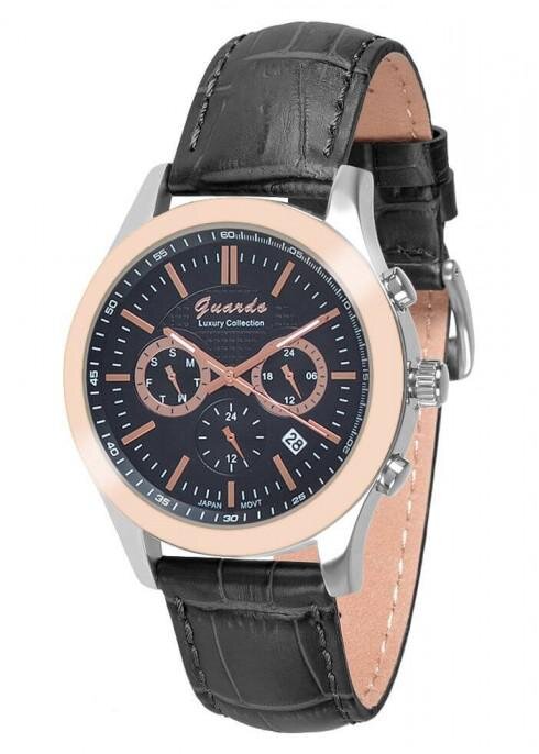 Наручные часы GUARDO S1076.1.8 чёрный