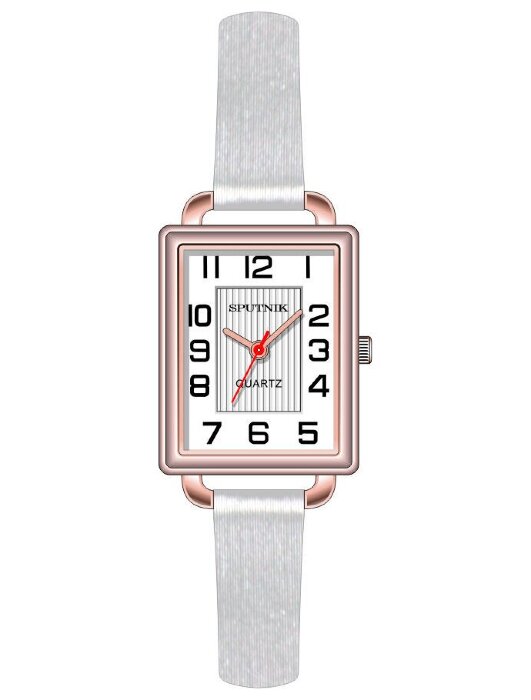 Наручные часы Спутник Л-201200-8 (бел.) белый рем