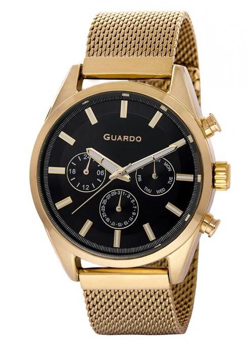 Наручные часы GUARDO Premium 11661-3 чёрный