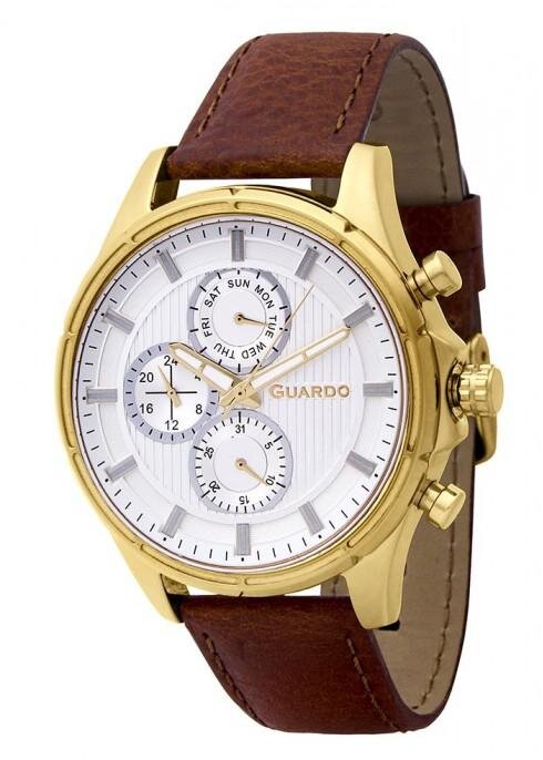 Наручные часы GUARDO Premium 11173-8 сталь