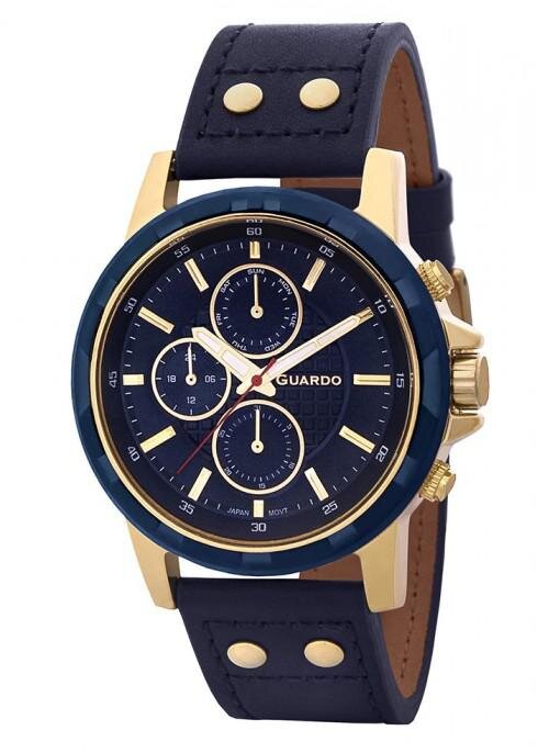 Наручные часы GUARDO Premium 11611-5 тёмно-синий