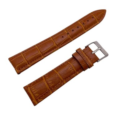 Ремешки NAGATA Коричневый КРОКО 1 20мм