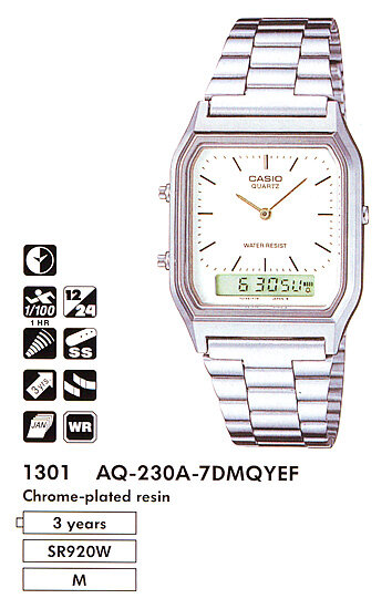 Наручные часы CASIO AQ-230A-7D