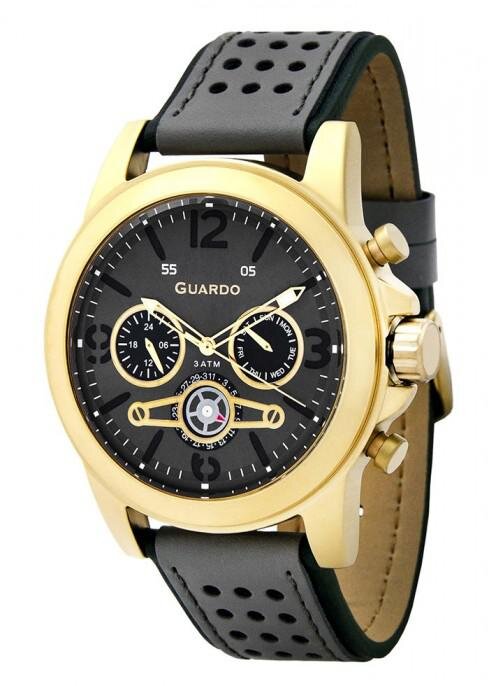 Наручные часы GUARDO Premium 11177-8 серый