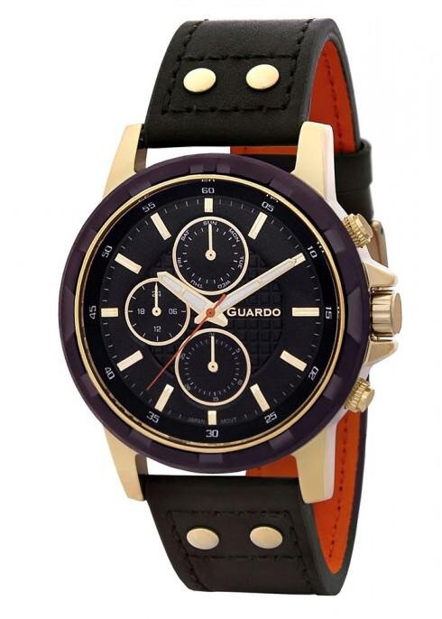 Наручные часы GUARDO Premium 11611-6 коричневый