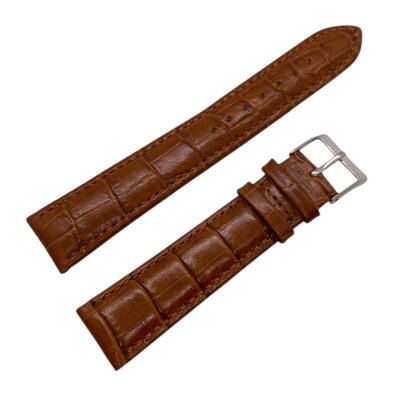 Ремешки NAGATA Коричневый КРОКО 2 20мм