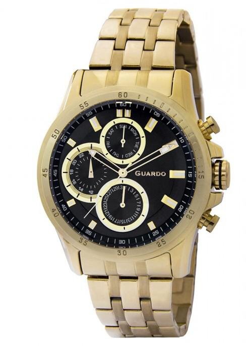 Наручные часы GUARDO Premium 11687(1)-4 чёрный