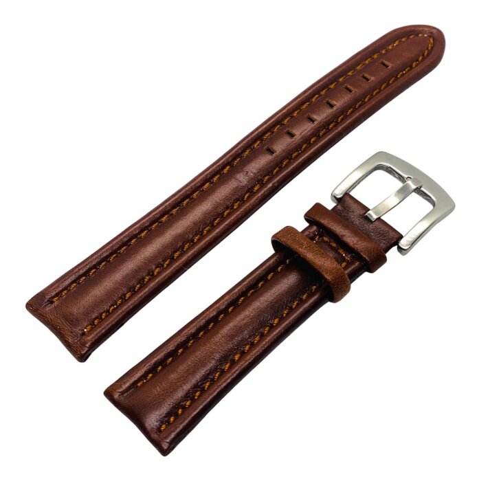 Ремешок BREATLING XL Коричневый гладкий 22мм