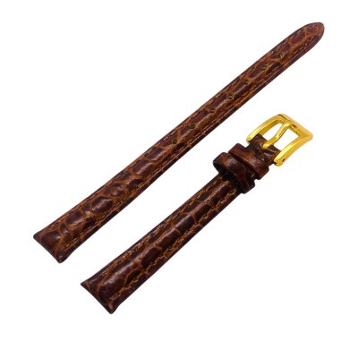 2.Ремешки NAGATA Коричневый KROKO 73 10мм