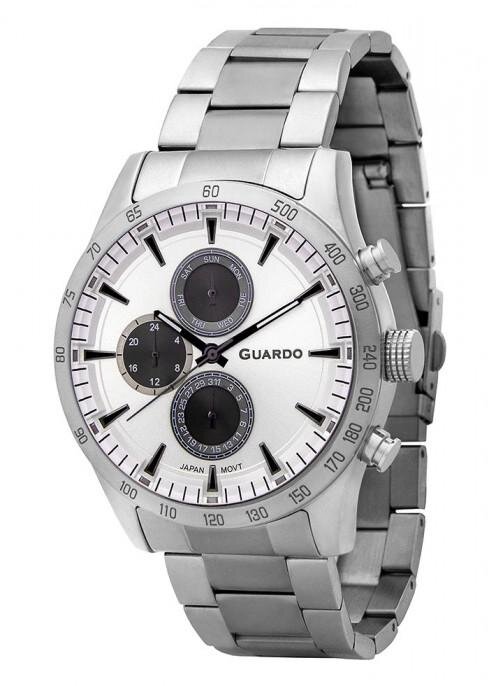 Наручные часы GUARDO Premium 11675-1 сталь