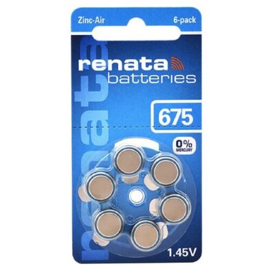 Батарейка RENATA ZA675