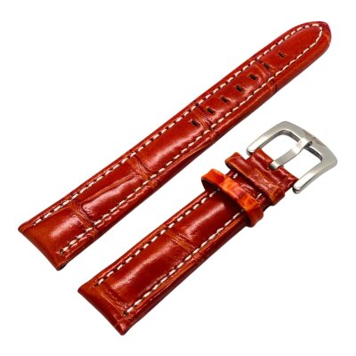 Ремешок BREATLING XL св,кор KROKO полуглянец, бел,стр 24мм Ремешок BREATLING XL св,кор KROKO полуглянец, бел,стр 24мм