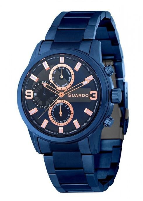 Наручные часы GUARDO Premium 11410-4 синий