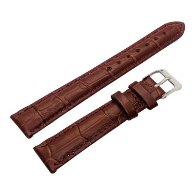 Ремешки NAGATA Коричневый КРОКО 60 16мм Ремешки NAGATA Коричневый КРОКО 60 16мм