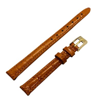 Ремешки NAGATA Коричневый KROKO 70 10мм