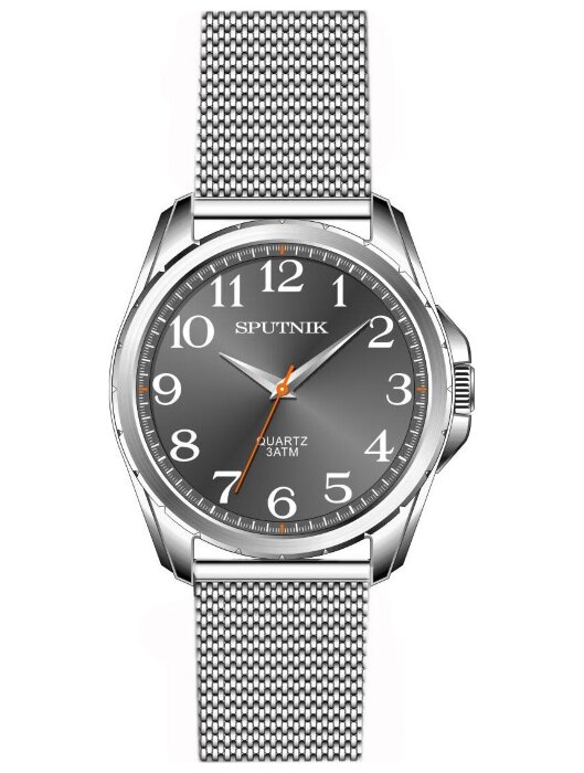 Наручные часы Спутник М-858420 Н-1 (серый) браслет