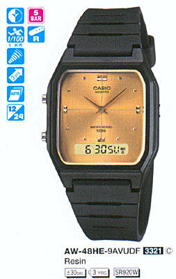 Наручные часы CASIO AW-48HE-9A
