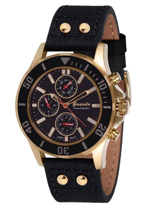 Наручные часы GUARDO S1043-3.6 чёрный
