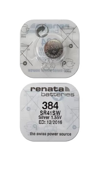 Батарейка RENATA 384