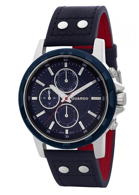 Наручные часы GUARDO Premium 11611-2 тёмно-синий