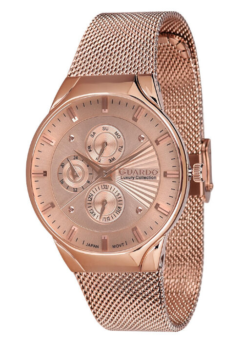 Наручные часы GUARDO S1660.8 розовый