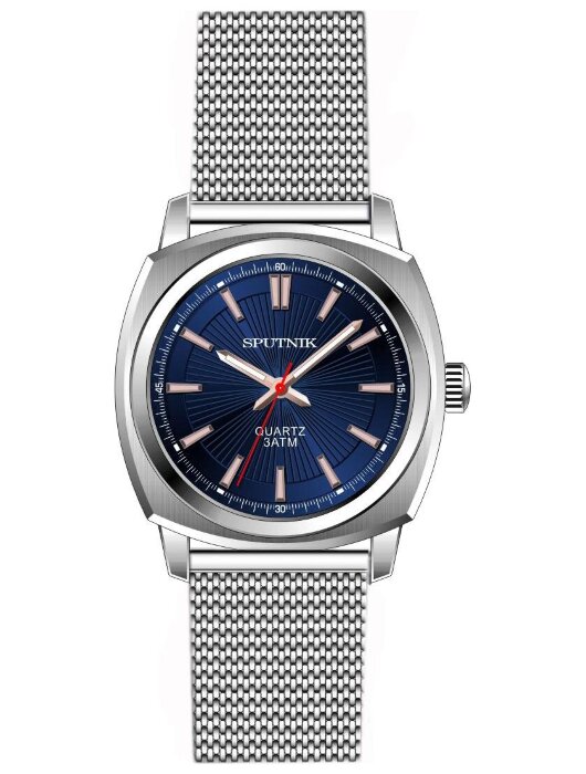 Наручные часы Спутник М-858441 Н-1 (синий) браслет
