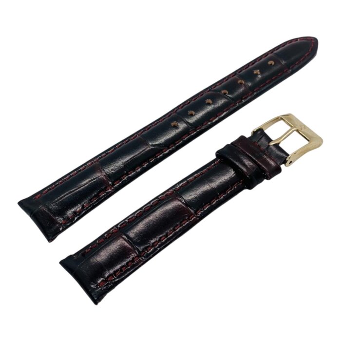 Ремешки NAGATA Коричневый КРОКО 62 16мм