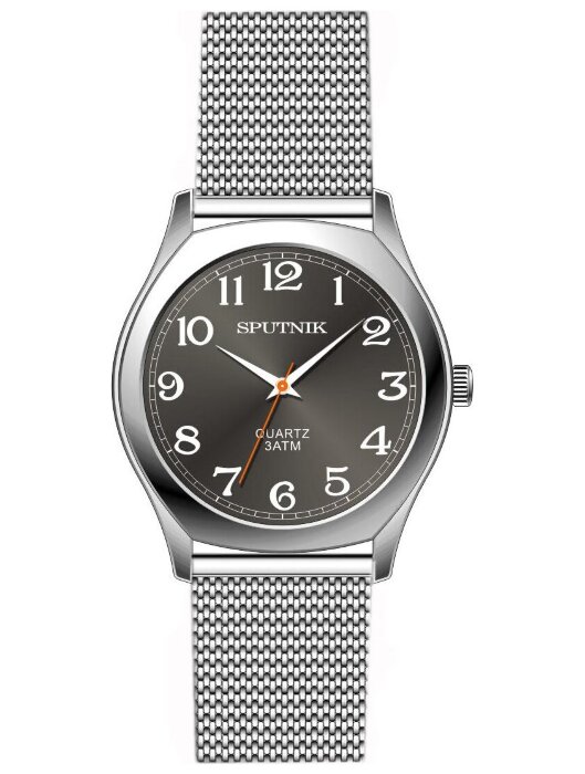 Наручные часы Спутник М-858460 Н-1 (серый) браслет