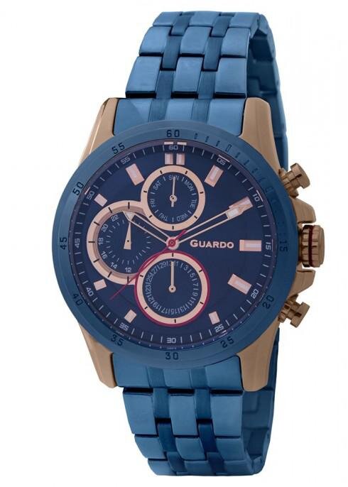Наручные часы GUARDO Premium 11687(1)-5 синий