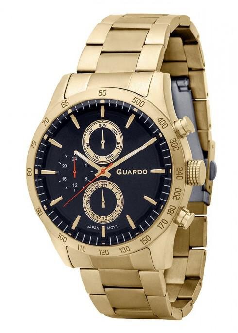 Наручные часы GUARDO Premium 11675-6 чёрный