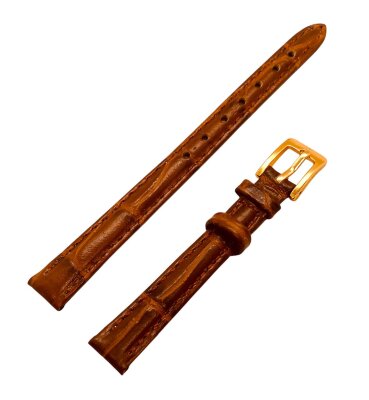 Ремешки NAGATA Коричневый KROKO 16 10мм