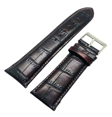 Ремешки NAGATA Коричневый KROKO 17 26мм