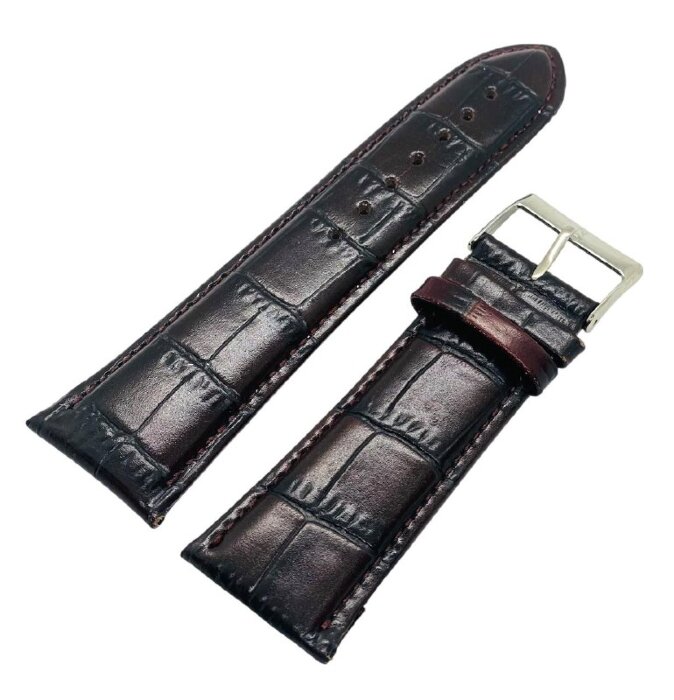 Ремешки NAGATA Коричневый KROKO 17 26мм