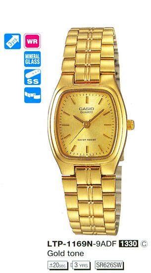 Наручные часы CASIO LTP-1169N-9A