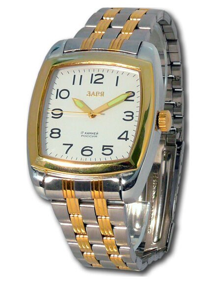 механические часы заря