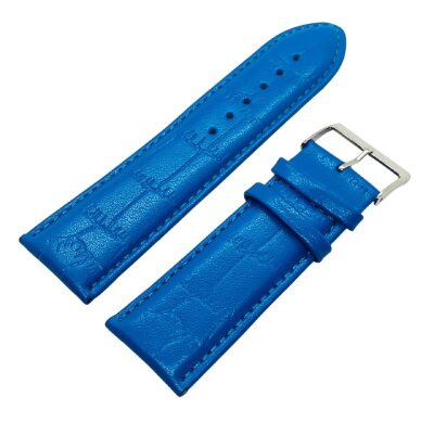 Ремешки NAGATA Синий KROKO 26мм