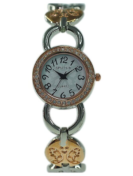 Наручные часы Спутник Л-995780-6 (бел.+перл.) кам