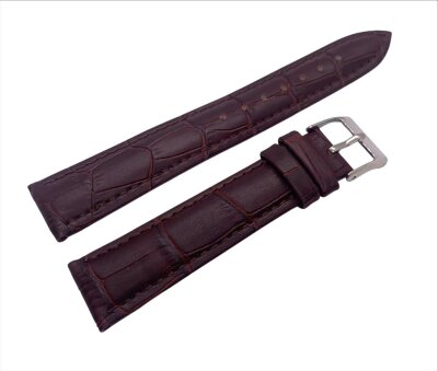 Ремешки NAGATA Коричневый КРОКО 15 18мм