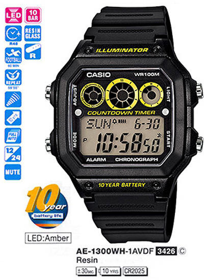 Наручные часы CASIO AE-1300WH-1A