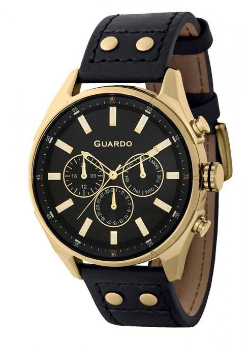 Наручные часы GUARDO Premium 11453-4 чёрный