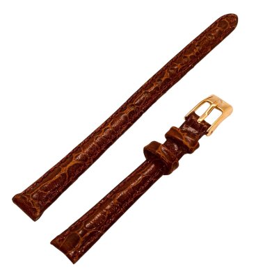 Ремешки NAGATA Коричневый KROKO 11 10мм