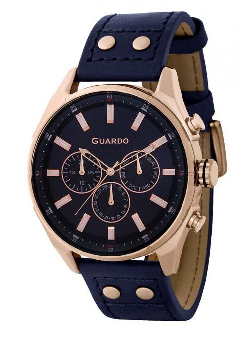 Наручные часы GUARDO Premium 11453-5 тёмно-синий