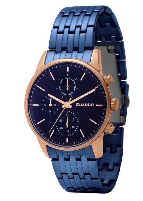 Наручные часы GUARDO Premium 12009(2)-5 тёмно-синий