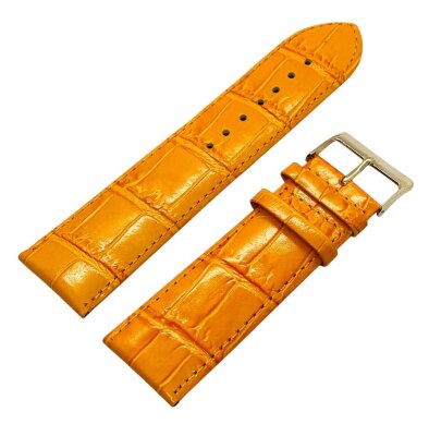 Ремешки NAGATA Рыжий KROKO 26мм